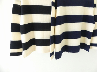 maomade(マオメイド) ウールミドルゲージ配色ワイドしましまプルオーバーの商品画像24