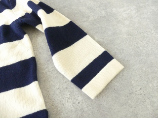 maomade(マオメイド) ウールミドルゲージ配色ワイドしましまプルオーバーの商品画像28