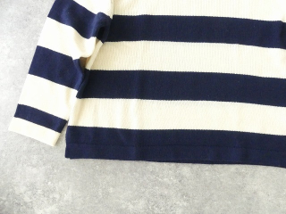 maomade(マオメイド) ウールミドルゲージ配色ワイドしましまプルオーバーの商品画像29