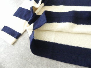 maomade(マオメイド) ウールミドルゲージ配色ワイドしましまプルオーバーの商品画像30