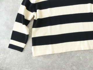 maomade(マオメイド) ウールミドルゲージ配色ワイドしましまプルオーバーの商品画像36