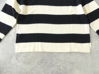 maomade(マオメイド) ウールミドルゲージ配色ワイドしましまプルオーバーの商品画像40