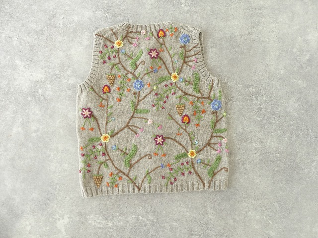 PK PERU KNIT 花のベストの商品画像11
