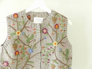 PK PERU KNIT 花のベストの商品画像21