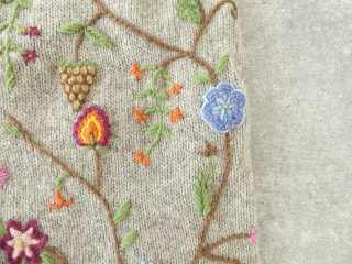 PK PERU KNIT 花のベストの商品画像27