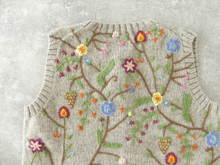 PK PERU KNIT 花のベストの商品画像30