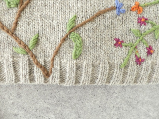 PK PERU KNIT 花のベストの商品画像36