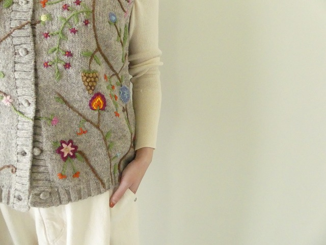 PK PERU KNIT 花のベストの商品画像5