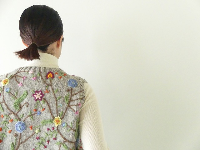 PK PERU KNIT 花のベストの商品画像6