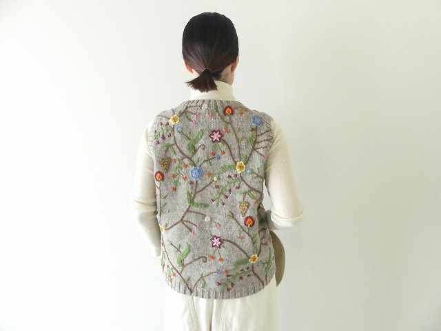 PK PERU KNIT 花のベストの商品画像8