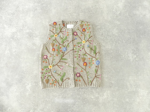 PK PERU KNIT 花のベストの商品画像9