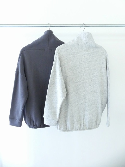 TANG(タング) パイル裏毛スーピマコットンジップカーディガンの商品画像15