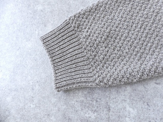evam eva(エヴァムエヴァ) moss stitch pulloverの商品画像28