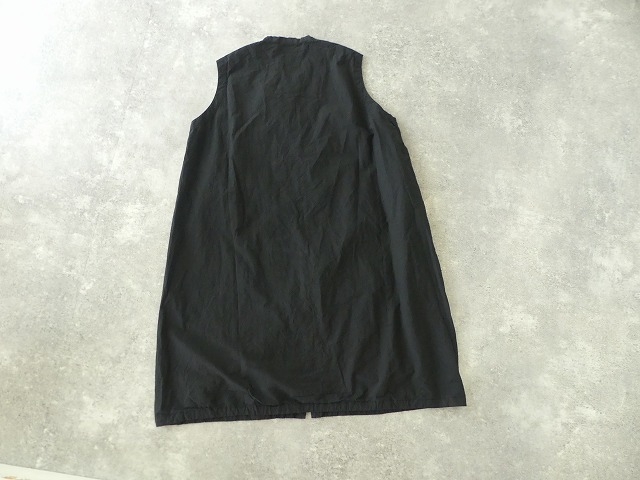 prit(プリット) コットンラミーシーチング江晒加工ノースリーブ裾ひもコクーンワンピースの商品画像16