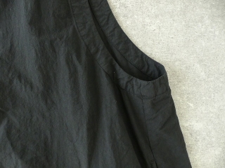 prit(プリット) コットンラミーシーチング江晒加工ノースリーブ裾ひもコクーンワンピースの商品画像31