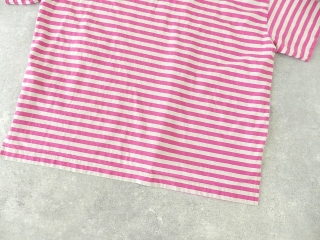 prit(プリット) リサイクル天竺カラーボーダー5分袖ワイドTシャツの商品画像30