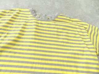 prit(プリット) リサイクル天竺カラーボーダー5分袖ワイドTシャツの商品画像37