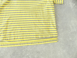 prit(プリット) リサイクル天竺カラーボーダー5分袖ワイドTシャツの商品画像40