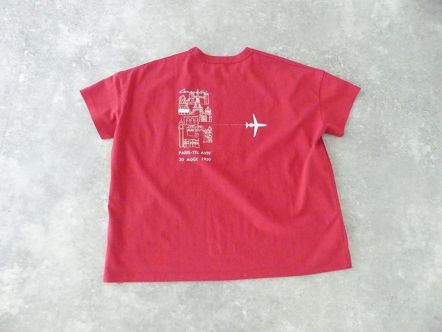 快晴堂(かいせいどう) 「旅への便り」　半袖Girl's-Tシャツ WIDE FIT サイズ A柄「軽快なカラベルに乗って」の商品画像12
