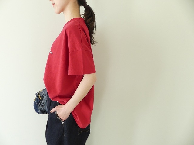 快晴堂(かいせいどう) 「旅への便り」　半袖Girl's-Tシャツ WIDE FIT サイズ A柄「軽快なカラベルに乗って」の商品画像5