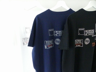 快晴堂(かいせいどう) 「旅への便り」　半袖Girl's-Tシャツ WIDE FITサイズ　B柄「ジュネーブ=パリ間の航空郵便」の商品画像42