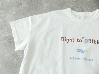 快晴堂(かいせいどう) 「旅への便り」　半袖Girl's-Tシャツ WIDE FITサイズ　D柄「オリエントへの飛行」の商品画像23