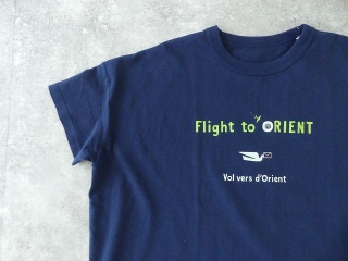 快晴堂(かいせいどう) 「旅への便り」　半袖Girl's-Tシャツ WIDE FITサイズ　D柄「オリエントへの飛行」の商品画像30