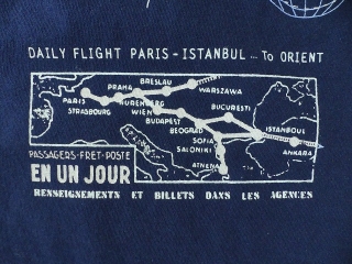 快晴堂(かいせいどう) 「旅への便り」　半袖Girl's-Tシャツ WIDE FITサイズ　D柄「オリエントへの飛行」の商品画像37