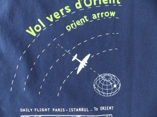 快晴堂(かいせいどう) 「旅への便り」　半袖Girl's-Tシャツ WIDE FITサイズ　D柄「オリエントへの飛行」の商品画像38