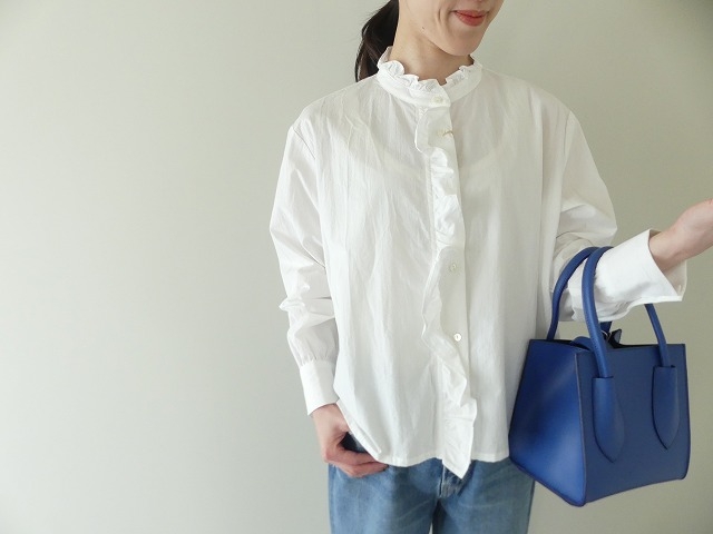 MidiUmi(ミディウミ) フリルショートシャツの商品画像3