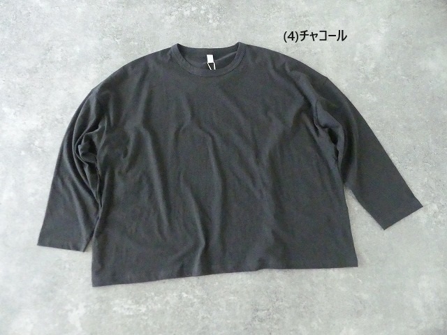 homspun(ホームスパン) コットンリネン長袖Tシャツの商品画像12