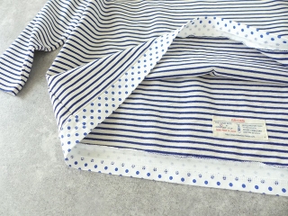 快晴堂(かいせいどう) 快晴堂(かいせいどう) HAYATEボーダー水玉Tシャツ　裾切り替えに水玉のボートネックの商品画像30
