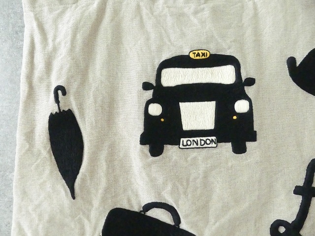 R&D.M(オールドマンズテーラー) H.E HACKNEY TOTE BAG　ハンドエンブロイダリーハックニートートバッグの商品画像12