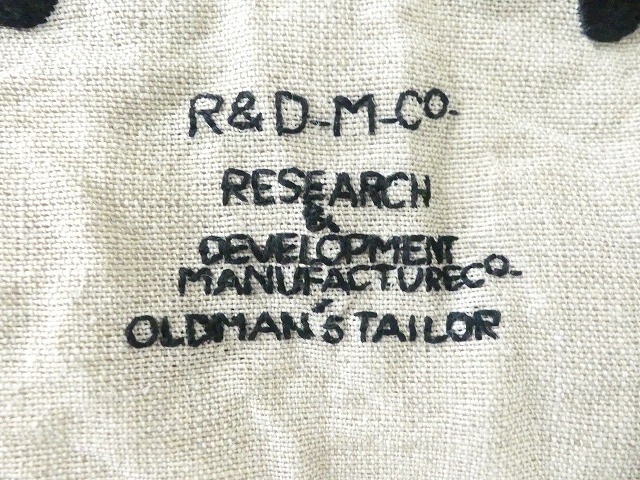 R&D.M(オールドマンズテーラー) H.E HACKNEY TOTE BAG　ハンドエンブロイダリーハックニートートバッグの商品画像14