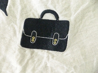 R&D.M(オールドマンズテーラー) H.E HACKNEY TOTE BAG　ハンドエンブロイダリーハックニートートバッグの商品画像24