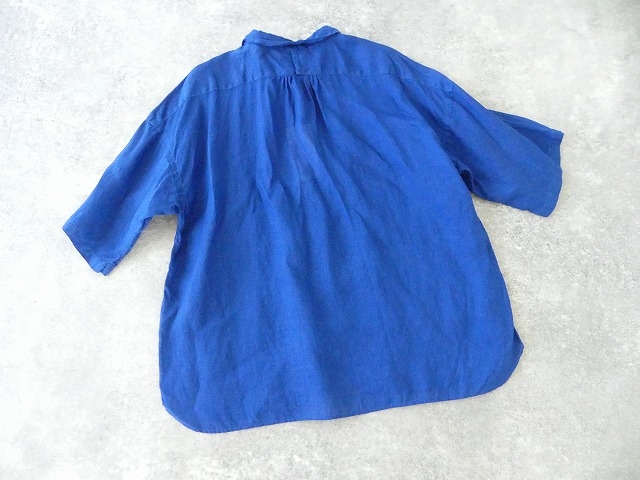 prit(プリット) フレンチリネン5分袖レギュラーカラーシャツの商品画像19