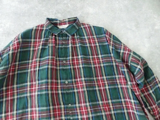 ichiAntiquite's(イチアンティークス) LINEN TARTAN CHECK SHIRT　リネンタータンチェックシャツの商品画像33