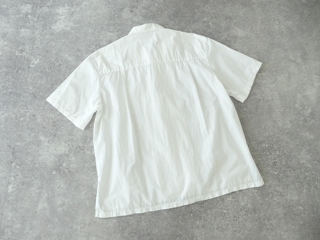 homspun(ホームスパン) コットンツイル半袖シャツの商品画像14
