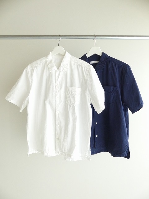 homspun(ホームスパン) コットンツイル半袖シャツの商品画像2