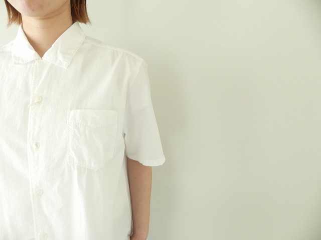 homspun(ホームスパン) コットンツイル半袖シャツの商品画像4