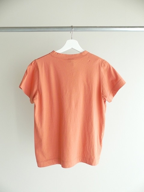 homspun(ホームスパン) 天竺半袖Tシャツ　(2)アプリコットの商品画像10