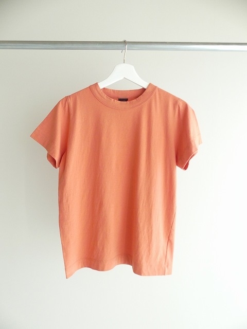 homspun(ホームスパン) 天竺半袖Tシャツ　(2)アプリコットの商品画像2