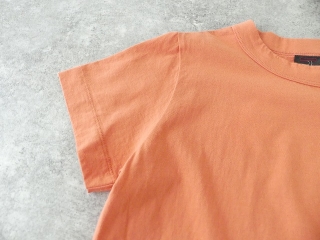 homspun(ホームスパン) 天竺半袖Tシャツ　(2)アプリコットの商品画像26
