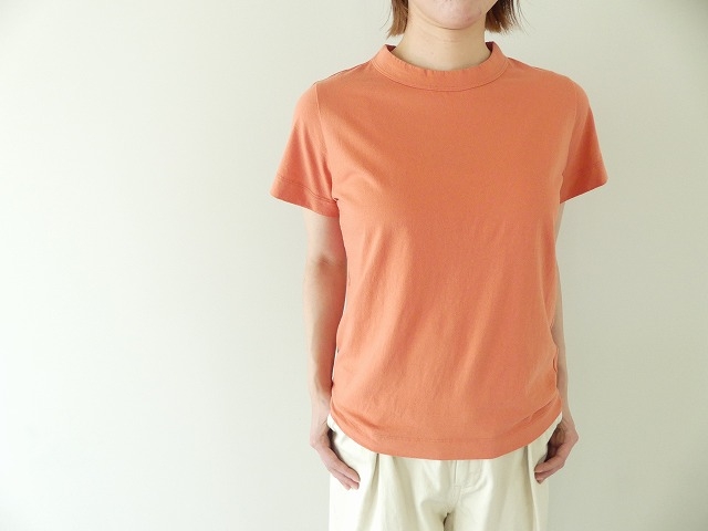 homspun(ホームスパン) 天竺半袖Tシャツ　(2)アプリコットの商品画像3