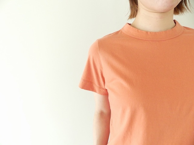 homspun(ホームスパン) 天竺半袖Tシャツ　(2)アプリコットの商品画像4