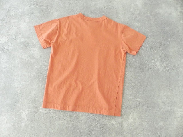 homspun(ホームスパン) 天竺半袖Tシャツ　(2)アプリコット XL XXLサイズの商品画像4