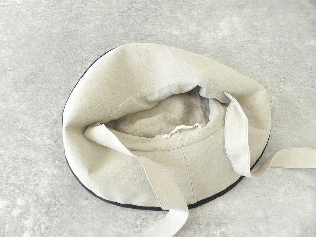 evam eva(エヴァムエヴァ) linen strap hat リネンストラップハットの商品画像11