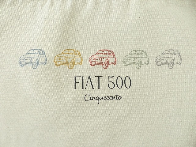  FIAT 500 横長トートBAGの商品画像9