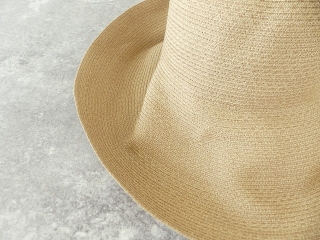 cableami(ケーブルアミ) organic cotton BRAID CAPELINE WIDE BRIM with strapの商品画像22