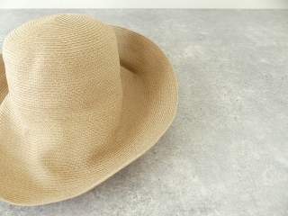 cableami(ケーブルアミ) organic cotton BRAID CAPELINE WIDE BRIM with strapの商品画像23